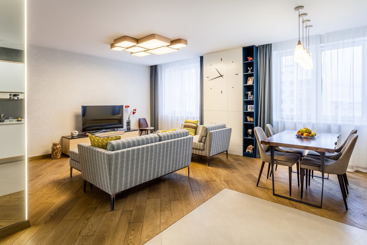 Частный интерьер в ЖК Крылов